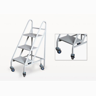 movable shelves with wheels steel library equipment metal steps book rack shelf book cart trolly school furniture