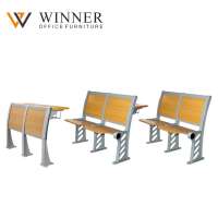 lecture hall high school college folded chair strong school furniture classroom college desk without  Armrest